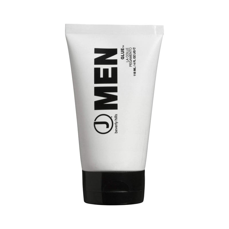 J Beverly Hills Mens Glue Hair Gel with Rosemary Oil for Volume and Shine 4 Oz